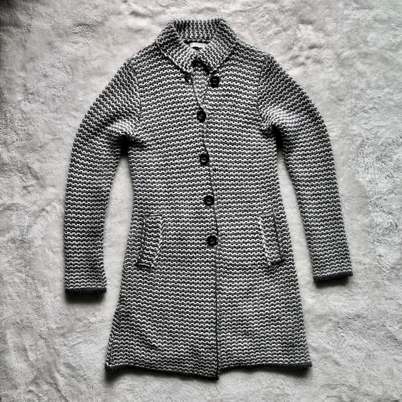 Cocogio Jackets & Blazers - Cocogio Knit Peacoat